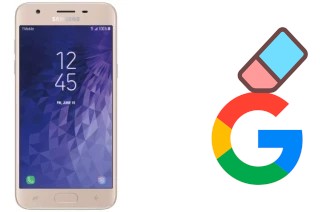 How to delete the Google account in Samsung Galaxy J3 Star