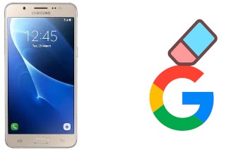 How to delete the Google account in Samsung Galaxy J5 Metal