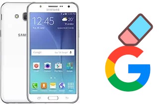 How to delete the Google account in Samsung Galaxy J5