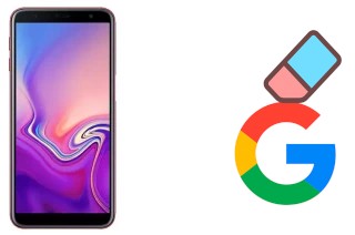 How to delete the Google account in Samsung Galaxy J6 (2018)