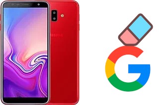 How to delete the Google account in Samsung Galaxy J6+