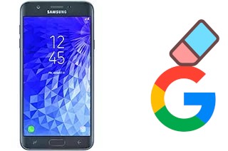 How to delete the Google account in Samsung Galaxy J7 (2018)