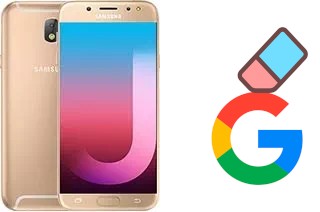 How to delete the Google account in Samsung Galaxy J7 Pro