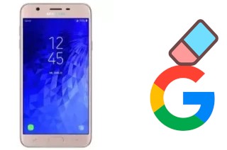 How to delete the Google account in Samsung Galaxy J7 Refine (2018)