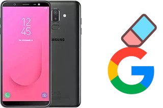 How to delete the Google account in Samsung Galaxy J8