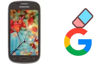 How to delete the Google account in Samsung Galaxy Light