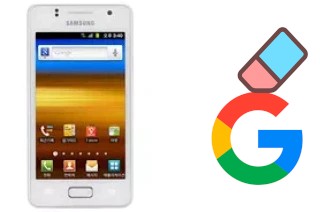 How to delete the Google account in Samsung Galaxy M Style M340S