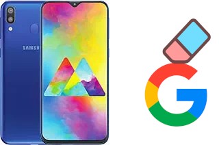 How to delete the Google account in Samsung Galaxy M20