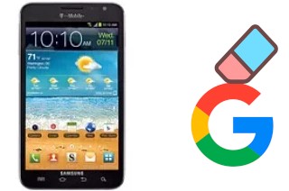 How to delete the Google account in Samsung Galaxy Note T879