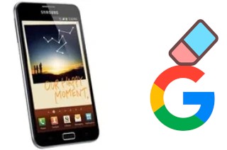 How to delete the Google account in Samsung Galaxy Note N7000