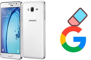 How to delete the Google account in Samsung Galaxy On7 Pro