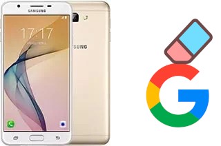 How to delete the Google account in Samsung Galaxy On7 (2016)