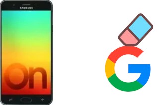 How to delete the Google account in Samsung Galaxy On7 Prime (2018)