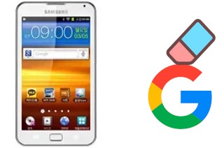 How to delete the Google account in Samsung Galaxy Player 70 Plus