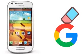 How to delete the Google account in Samsung Galaxy Prevail 2