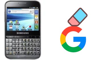 How to delete the Google account in Samsung Galaxy Pro B7510