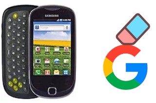 How to delete the Google account in Samsung Galaxy Q T589R