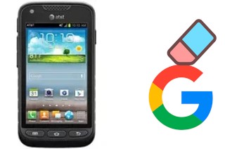 How to delete the Google account in Samsung Galaxy Rugby Pro I547