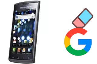 How to delete the Google account in Samsung I9010 Galaxy S Giorgio Armani