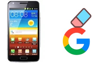 How to delete the Google account in Samsung I929 Galaxy S II Duos