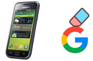 How to delete the Google account in Samsung I9000 Galaxy S