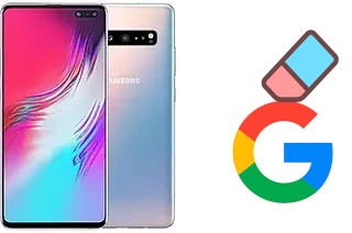 How to delete the Google account in Samsung Galaxy S10 5G