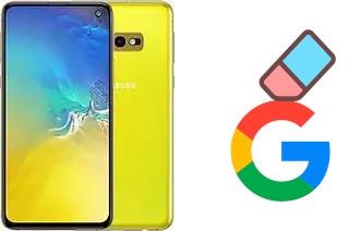 How to delete the Google account in Samsung Galaxy S10e