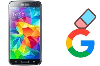 How to delete the Google account in Samsung Galaxy S5 (octa-core)