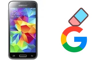 How to delete the Google account in Samsung Galaxy S5 mini Duos