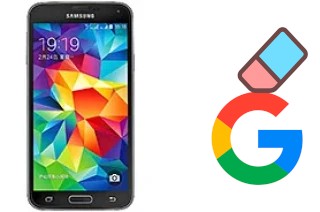 How to delete the Google account in Samsung Galaxy S5 Duos