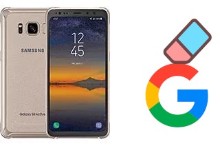 How to delete the Google account in Samsung Galaxy S8 Active