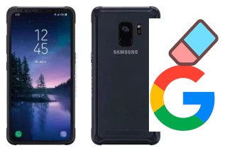 How to delete the Google account in Samsung Galaxy S9 Active