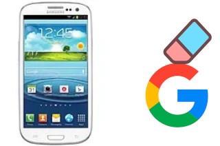 How to delete the Google account in Samsung Galaxy S III CDMA