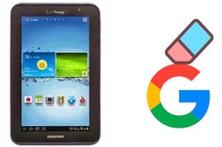 How to delete the Google account in Samsung Galaxy Tab 2 7.0 I705