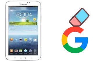 How to delete the Google account in Samsung Galaxy Tab 3 7.0 WiFi