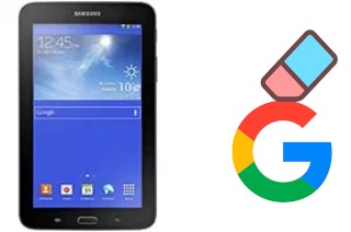 How to delete the Google account in Samsung Galaxy Tab 3 Lite 7.0 3G