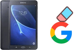 How to delete the Google account in Samsung Galaxy Tab A 7.0 (2016)