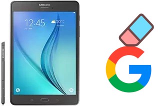 How to delete the Google account in Samsung Galaxy Tab A 8.0 & S Pen (2015)