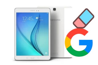 How to delete the Google account in Samsung Galaxy Tab A 9.7