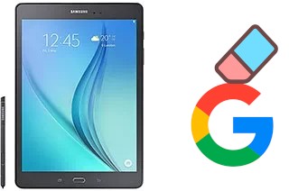 How to delete the Google account in Samsung Galaxy Tab A 9.7 & S Pen