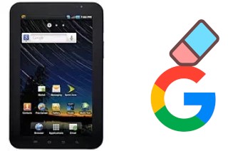 How to delete the Google account in Samsung Galaxy Tab CDMA P100