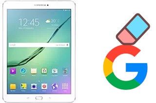 How to delete the Google account in Samsung Galaxy Tab S2 9.7 Wi-Fi SM-T813