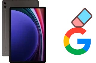 How to delete the Google account in Samsung Galaxy Tab S9+