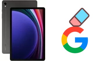 How to delete the Google account in Samsung Galaxy Tab S9