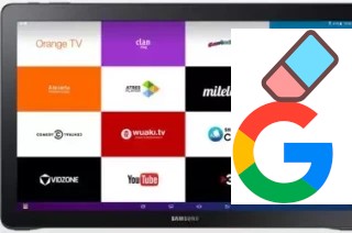 How to delete the Google account in Samsung Galaxy View Wi-Fi