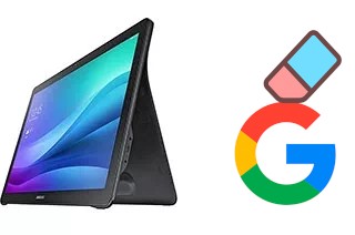 How to delete the Google account in Samsung Galaxy View