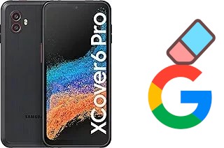 How to delete the Google account in Samsung Galaxy Xcover6 Pro