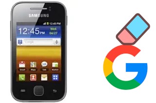 How to delete the Google account in Samsung Galaxy Y S5360