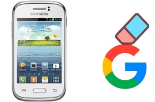 How to delete the Google account in Samsung Galaxy Young S6310