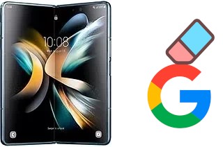 How to delete the Google account in Samsung Galaxy Z Fold4